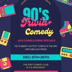 90’s Trivia & Comedy